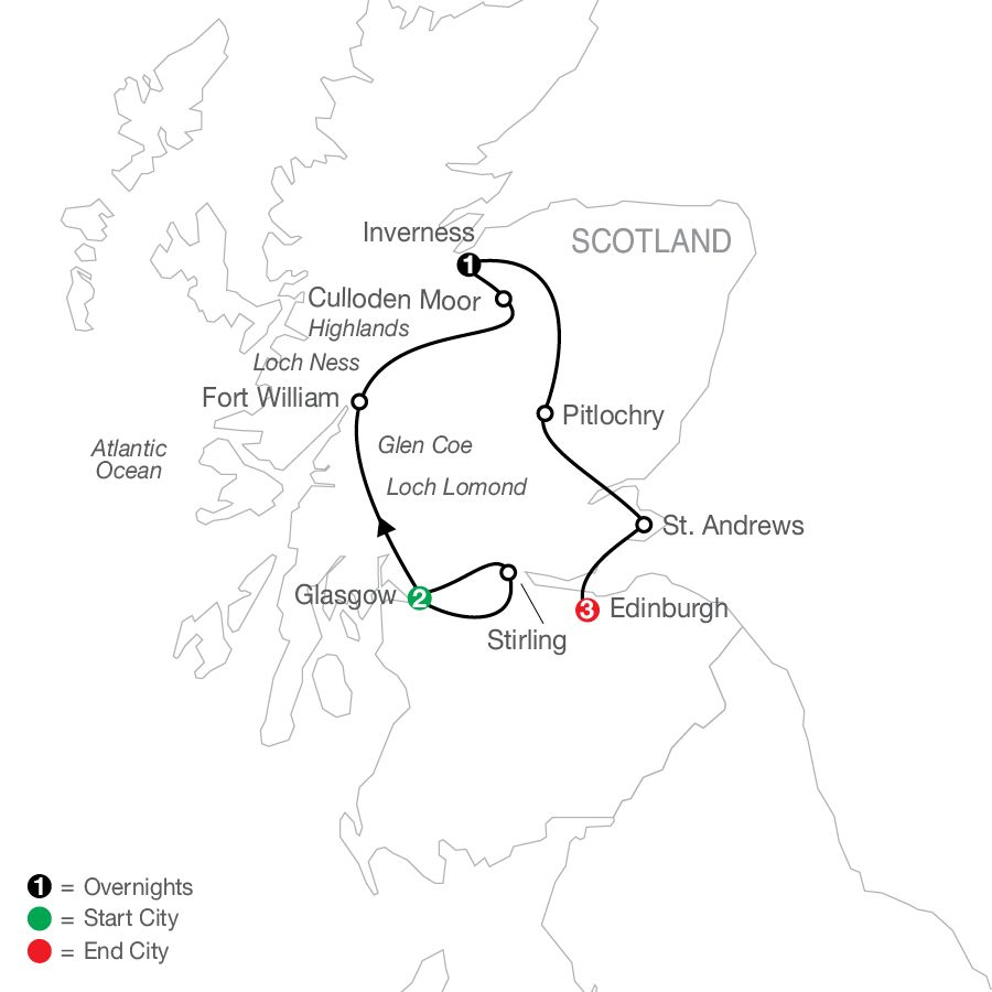 globus tours of scotland 2024