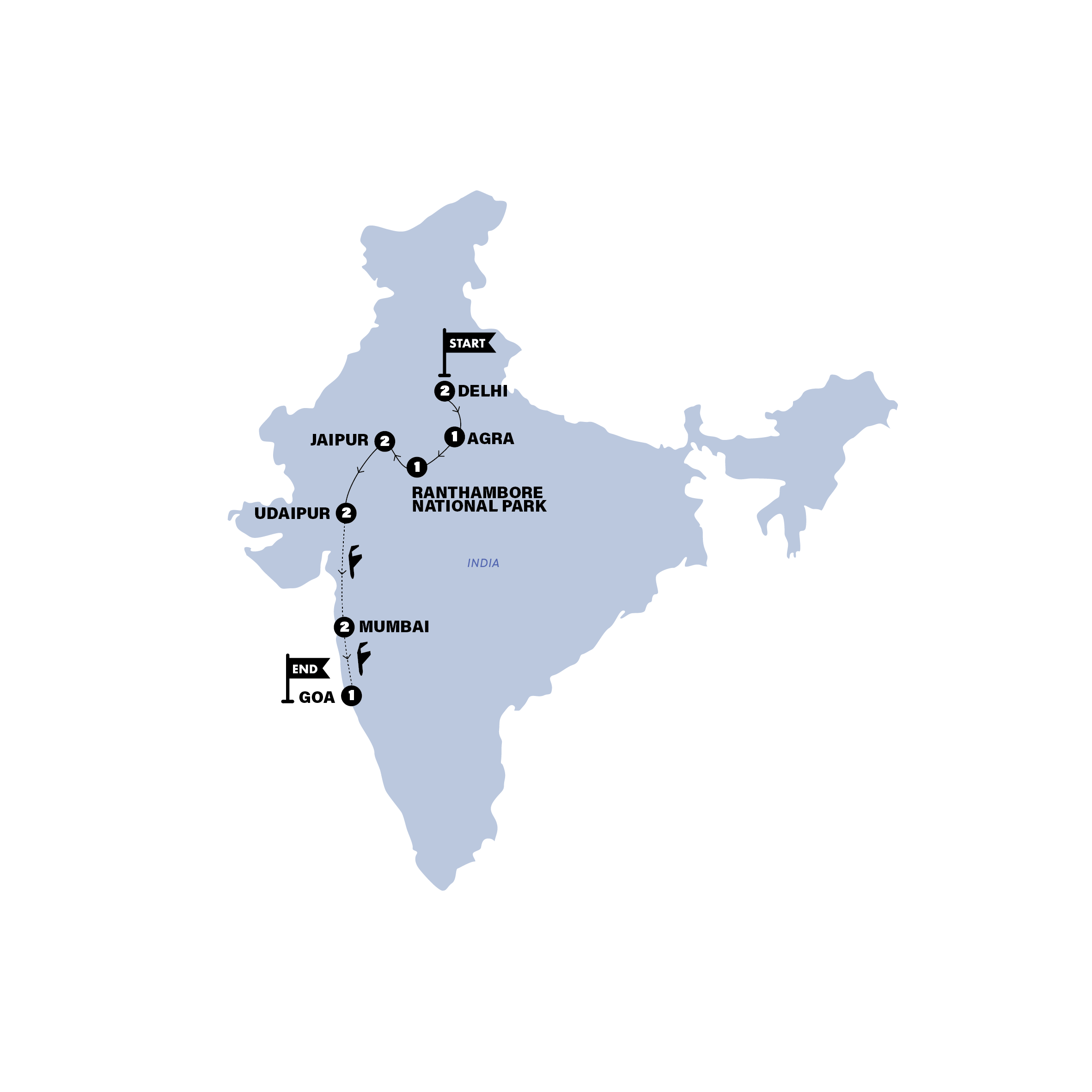 Eternal India 20242025 by Contiki Tours Tour Id 199939