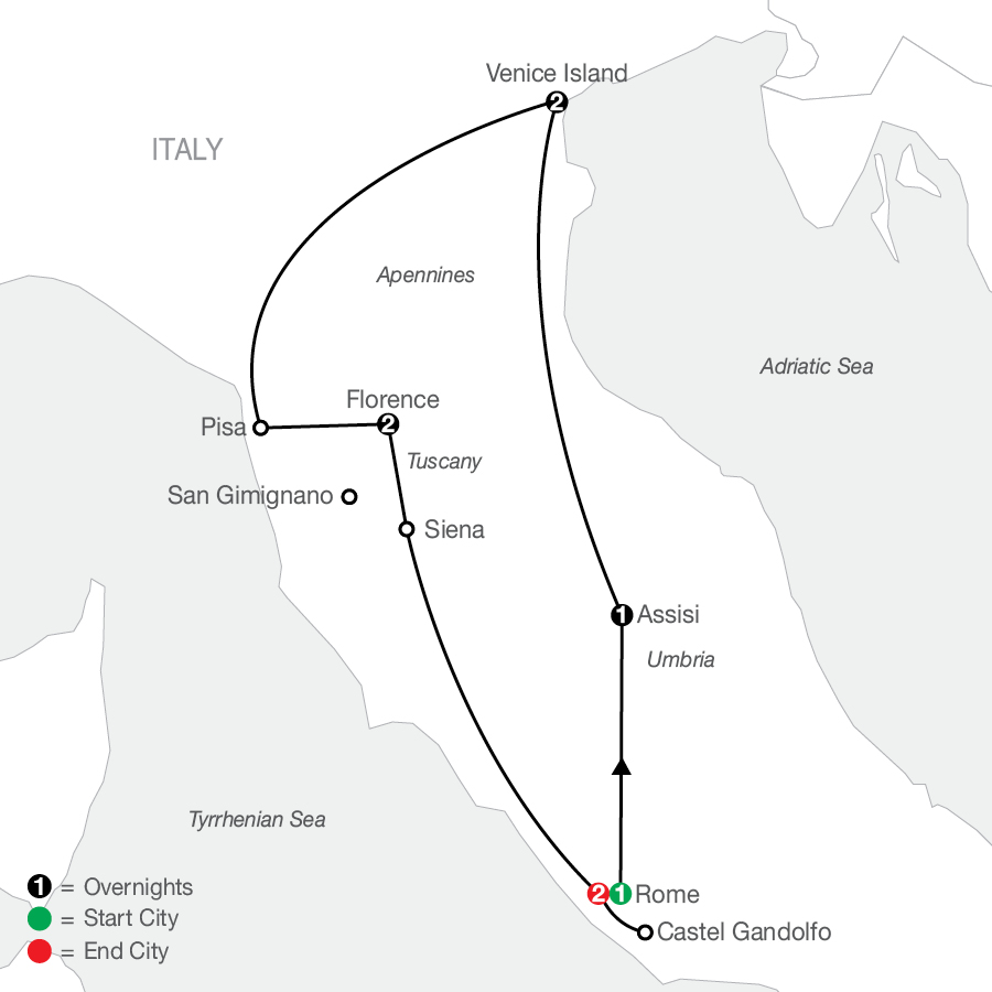 Gate 1 Italy 2026 Itinerary Unveiled