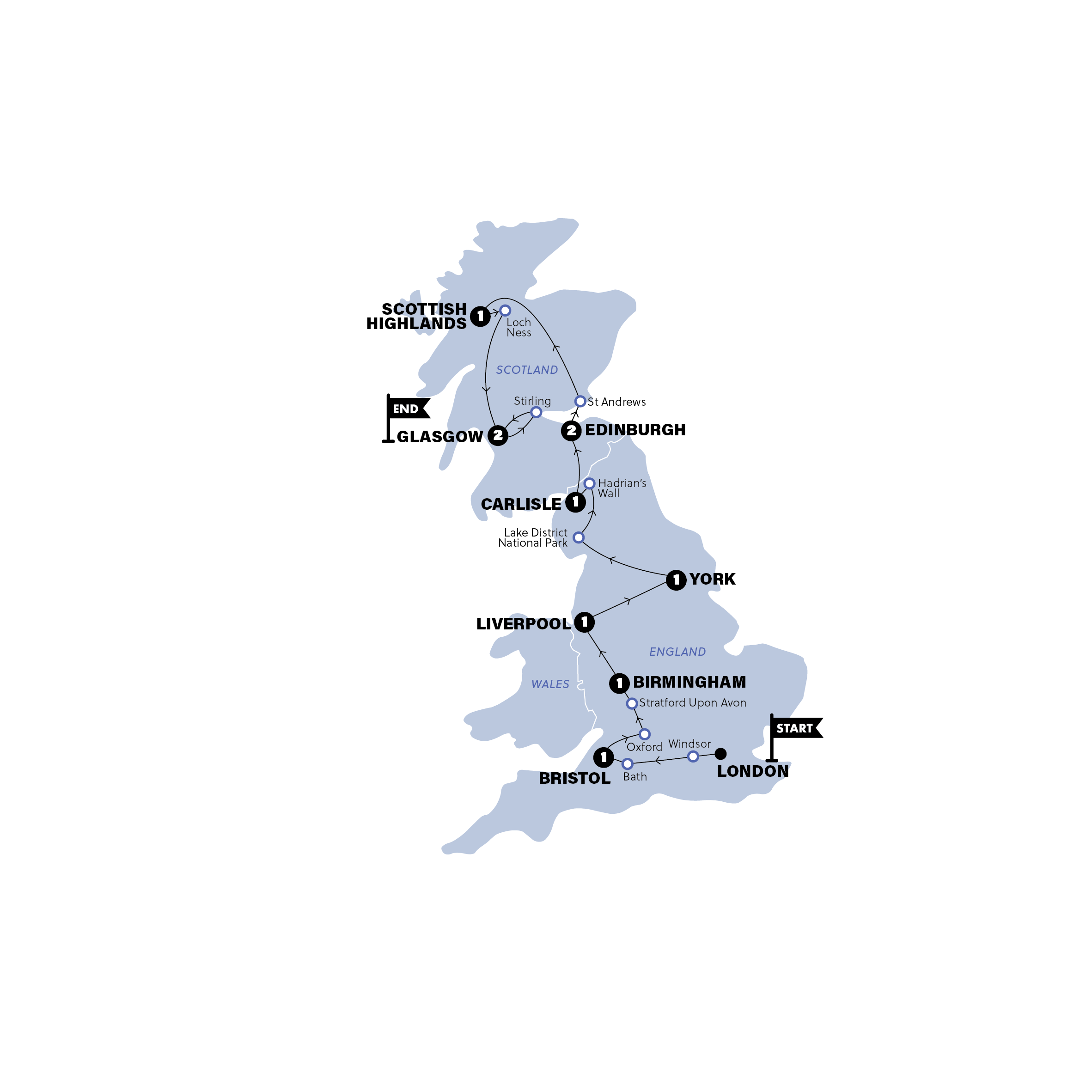 England and Scotland Reunion End Glasgow Summer 2026 by Contiki