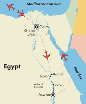 Gate1 Tours: 11 Day Classic Egypt with 4 Day Deluxe Nile Cruise & Abu ...