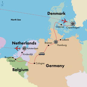 belgium netherlands denmark trip