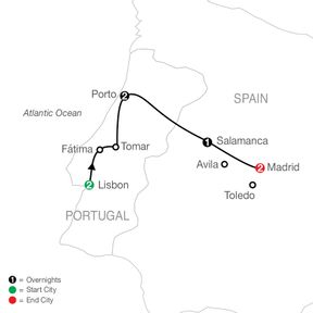 Lisbon to Madrid Escape 2024 by Globus Tours with 8 Reviews - Tour Id ...