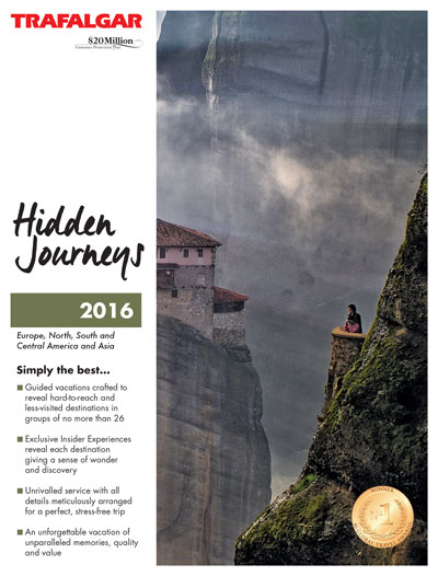 Trafalgar Tours - Hidden Journeys Brochure