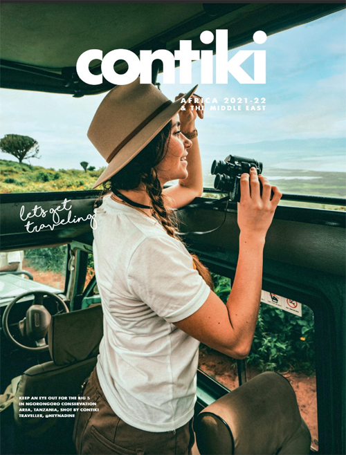 contiki tours brochures