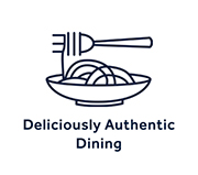 DELICIOUSLY AUTHENTIC DINING