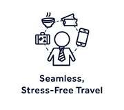 SEAMLESS, STRESS-FREE TRAVEL