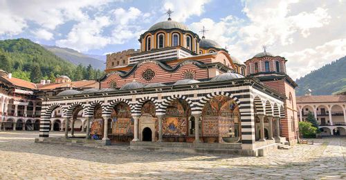 Explore the historic Rila Monastery