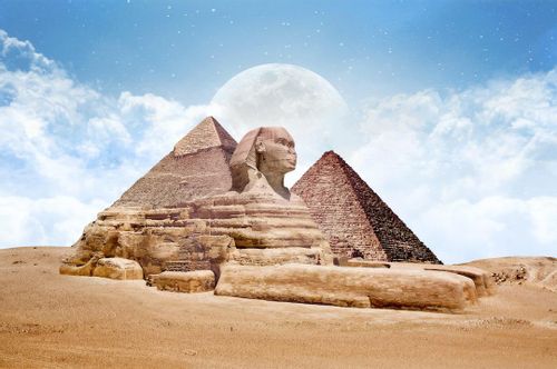 See the Sphinx, Giza, Egypt
