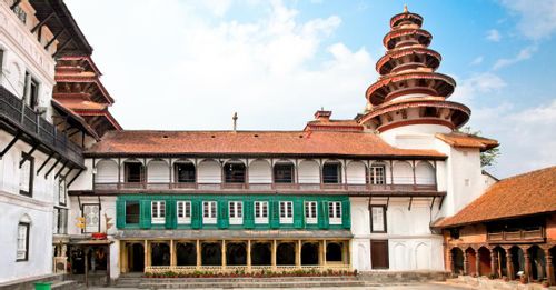 Visit the museums inside the Hanuman Dhoka temple complex