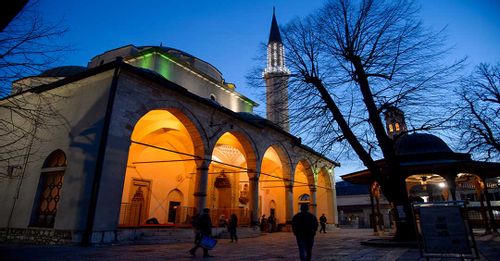 Visit the Gazi Husrev-beg Mosque to see the largest mosque in the Balkans