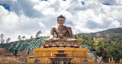 Visit Buddha Point to see the largest Buddha statue in Bhutan