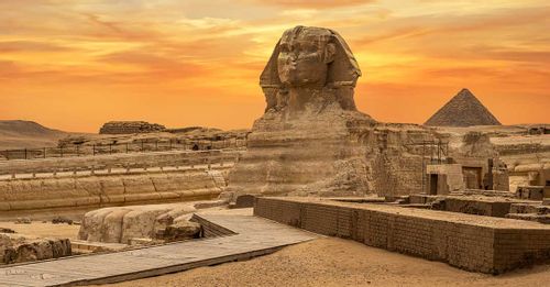 See the Great Sphinx of Giza