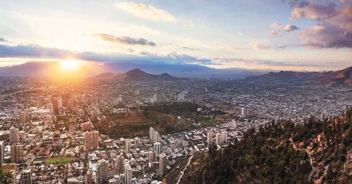 Climb to the top of San Cristobal Hill for the best viewpoint overlooking Santiago