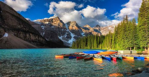 Stand in Awe of Moraine Lake and Lake Louise