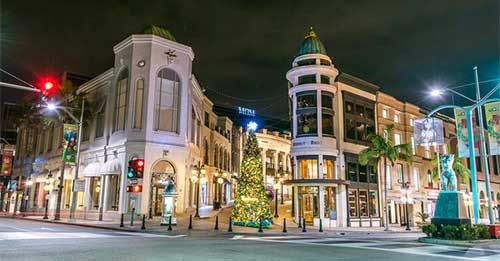 Shop (or window shop) at Rodeo Drive