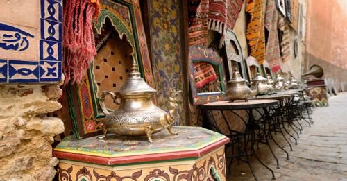 Shop at Medinas, Casablanca, Morocco