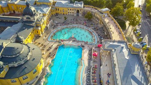 Relax at the Gellert Baths in Budapest