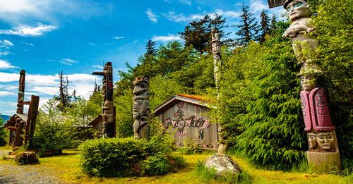 Visit the fishing town of Ketchikan and learn about the tribes and settlers at the Tongass Historical Museum