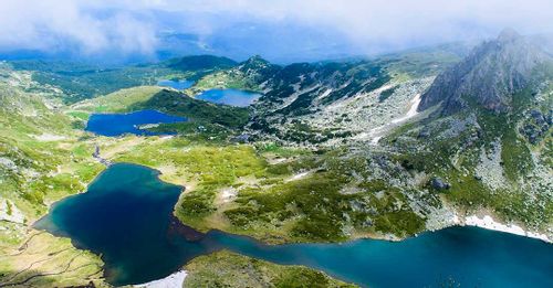 Take a photo of the picturesque Seven Rila Lakes