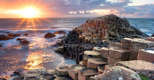 Marvel at the spectacular Giant’s Causeway