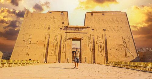 Explore The Temple of Horus at Edfu