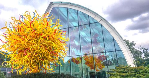 Stroll through the Chihuly Garden and Glass