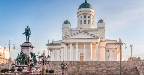 Go inside the Helsinki Cathedral