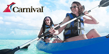 Carnival: Great Rates + Up To $50 Onboard Credit!