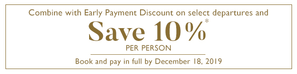 Save 10% Early Payment Discount