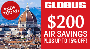 Up To 15% Off + $200 Air Credit On Select Europe Vacations!